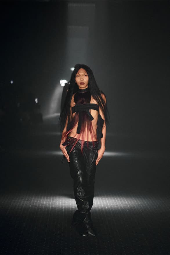 P.L.N Fall Winter 2023 Copenhagen Fashion Week collection menswear womenswear goth Circulose collaboration runway show Denmark