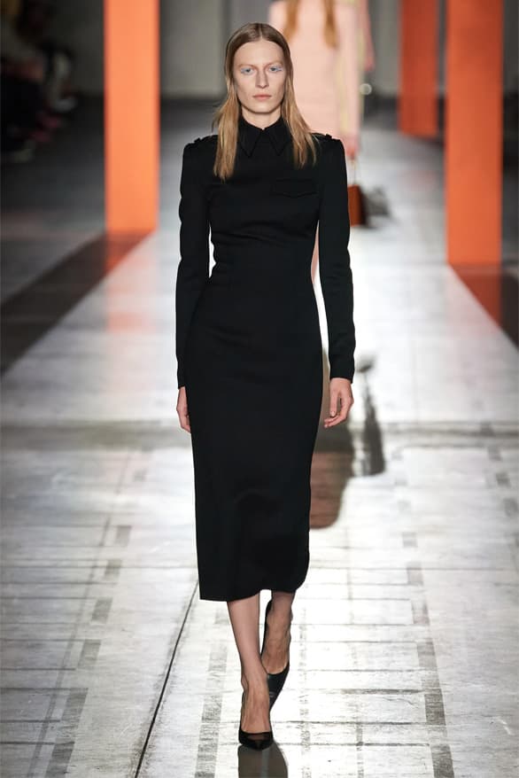 Prada Fall Winter 2023 Milan Fashion Week mfw Raf Simons miucci Prada menswear womenswear fashion orchestra Gigi Hadid Kendall Jenner 