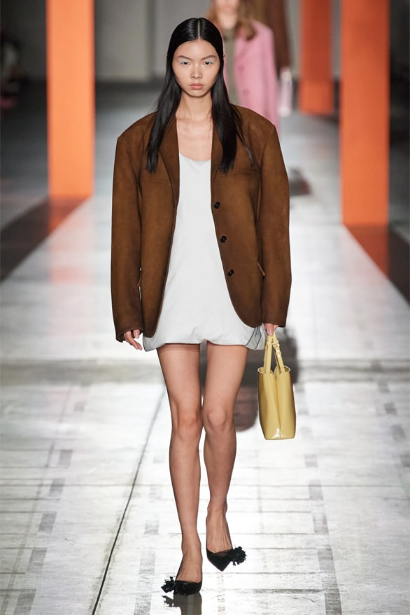 Prada Fall Winter 2023 Milan Fashion Week mfw Raf Simons miucci Prada menswear womenswear fashion orchestra Gigi Hadid Kendall Jenner 