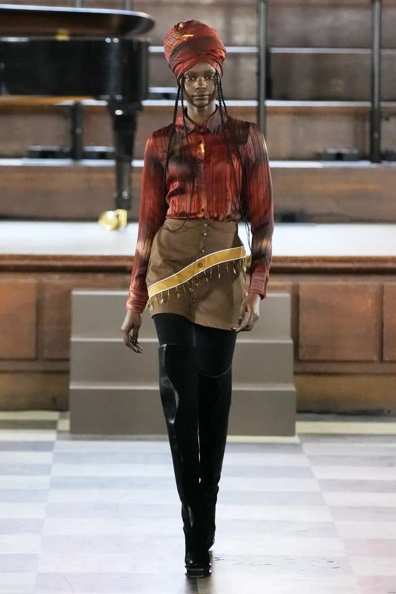 AHLUWALIA Fall Winter 2023 Runway Priya Ahluwalia FW23 London Fashion Week Looks Collections 