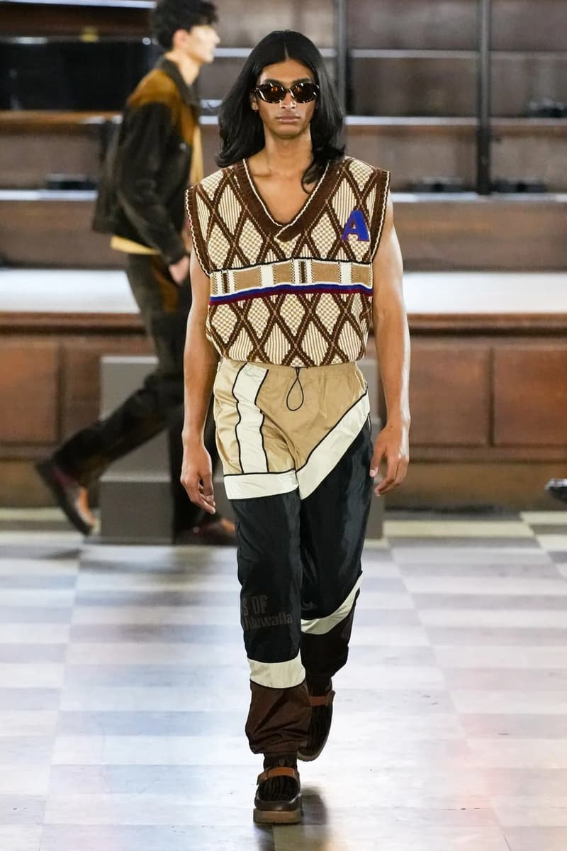 AHLUWALIA Fall Winter 2023 Runway Priya Ahluwalia FW23 London Fashion Week Looks Collections 