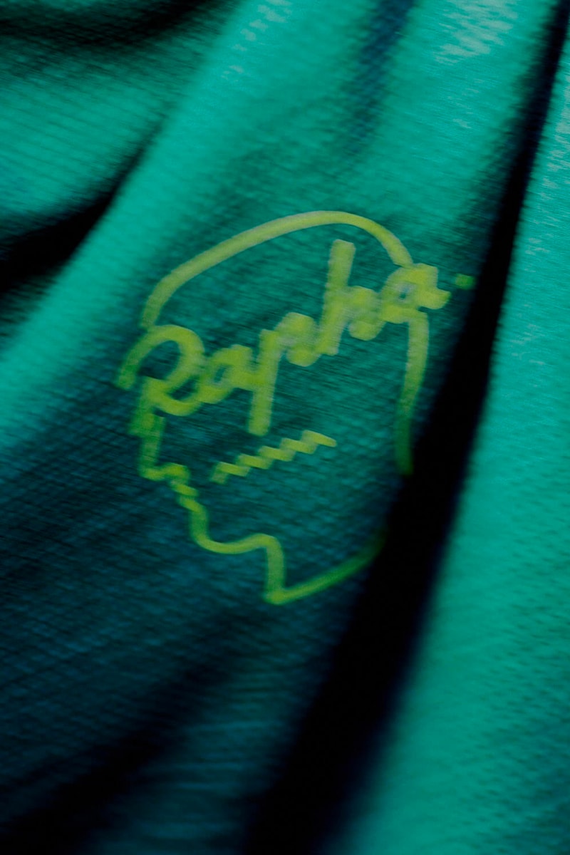 Rapha brain dead mountain bike collaboration tees jackets caps accessories orange purple release info date price