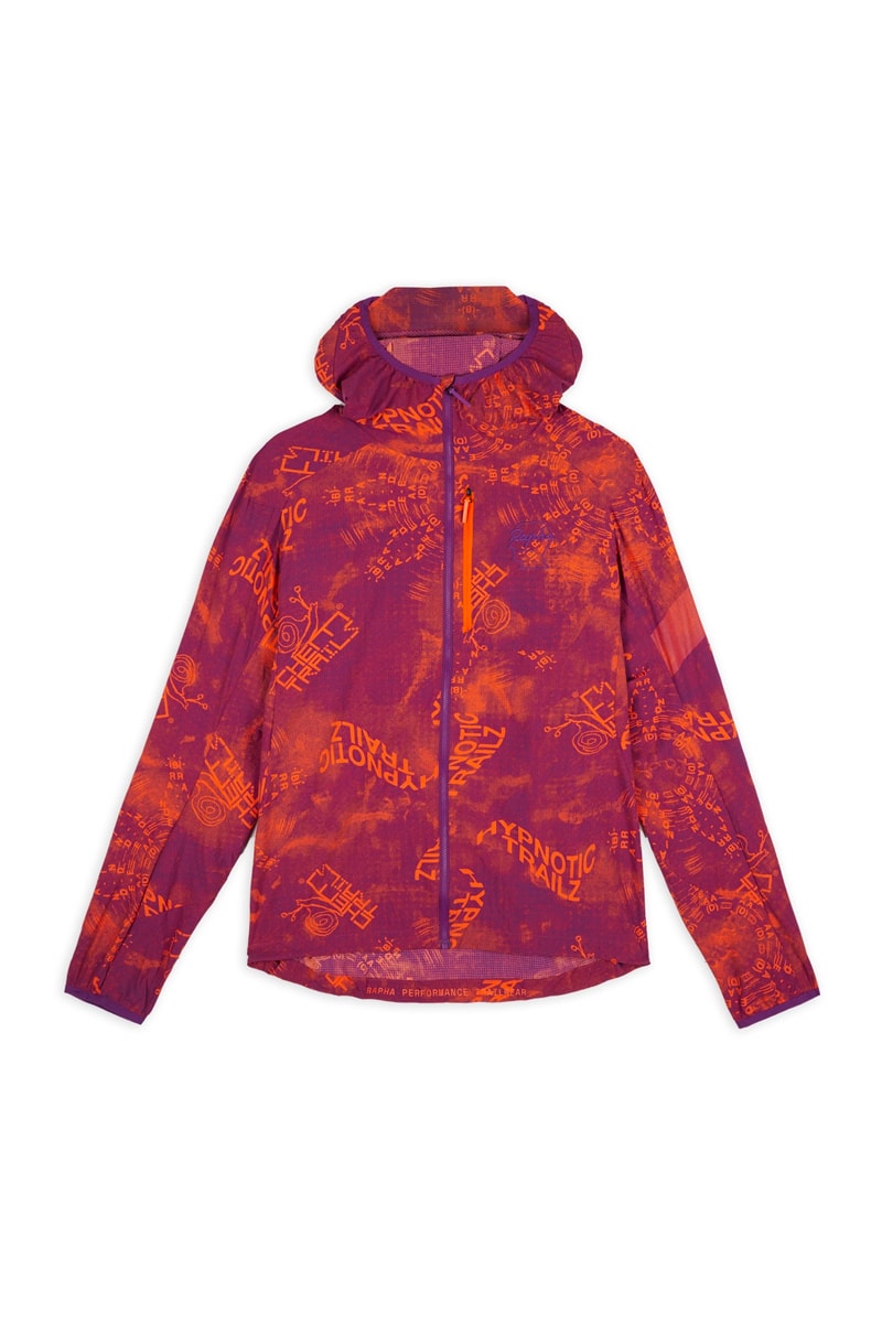 Rapha brain dead mountain bike collaboration tees jackets caps accessories orange purple release info date price