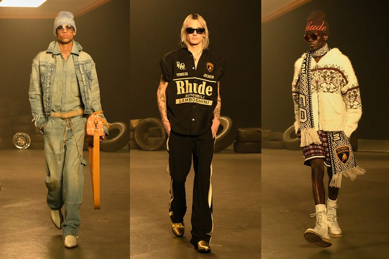 RHUDE FW23 Is a Visual Representation of What Fuelled Rhuigi Villaseñor's Fire