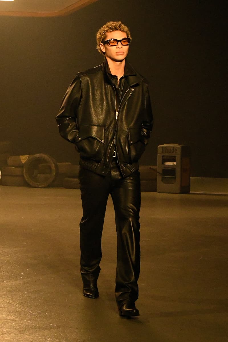 RHUDE FW23 Is a Visual Representation of the Awakening That Fueled Rhuigi Villaseñor's Fire gas station lamborghini los angeles filipino phillippines menswear collection fall winter 2023 milan fashion week bally 