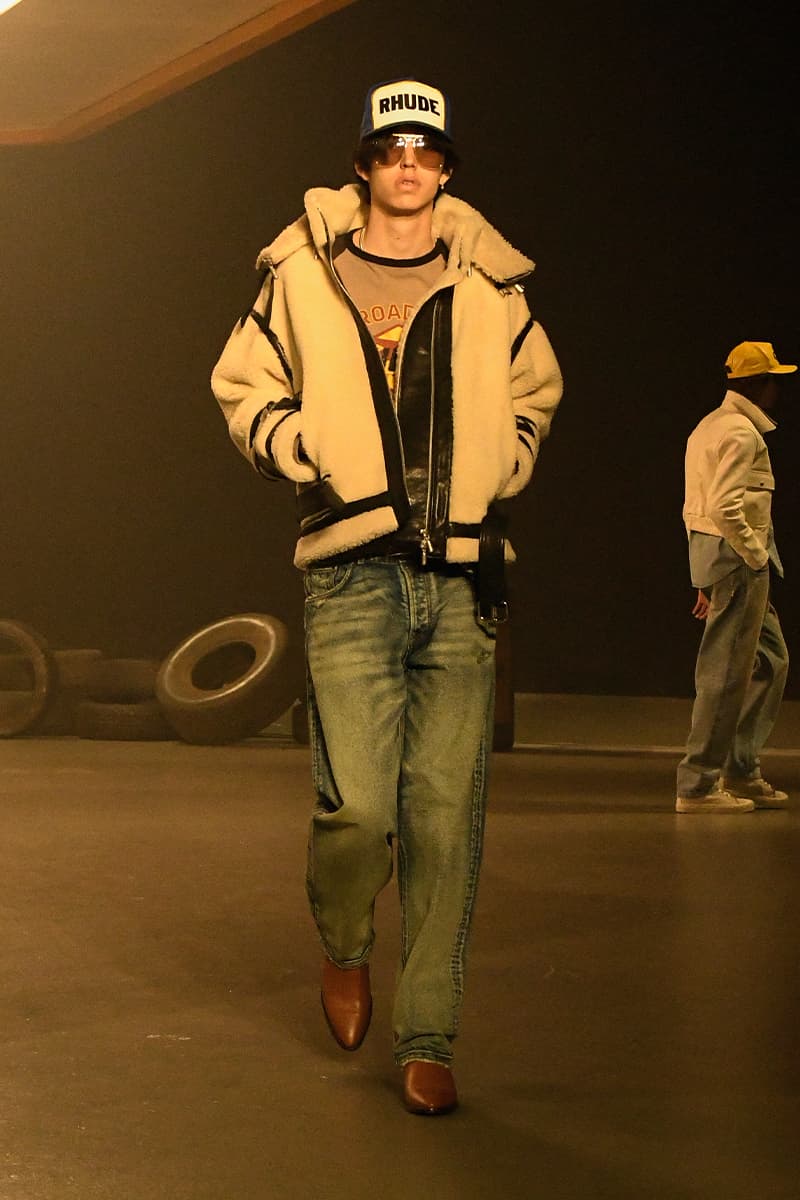 RHUDE FW23 Is a Visual Representation of the Awakening That Fueled Rhuigi Villaseñor's Fire gas station lamborghini los angeles filipino phillippines menswear collection fall winter 2023 milan fashion week bally 