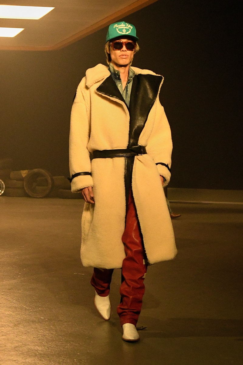 RHUDE FW23 Is a Visual Representation of the Awakening That Fueled Rhuigi Villaseñor's Fire gas station lamborghini los angeles filipino phillippines menswear collection fall winter 2023 milan fashion week bally 