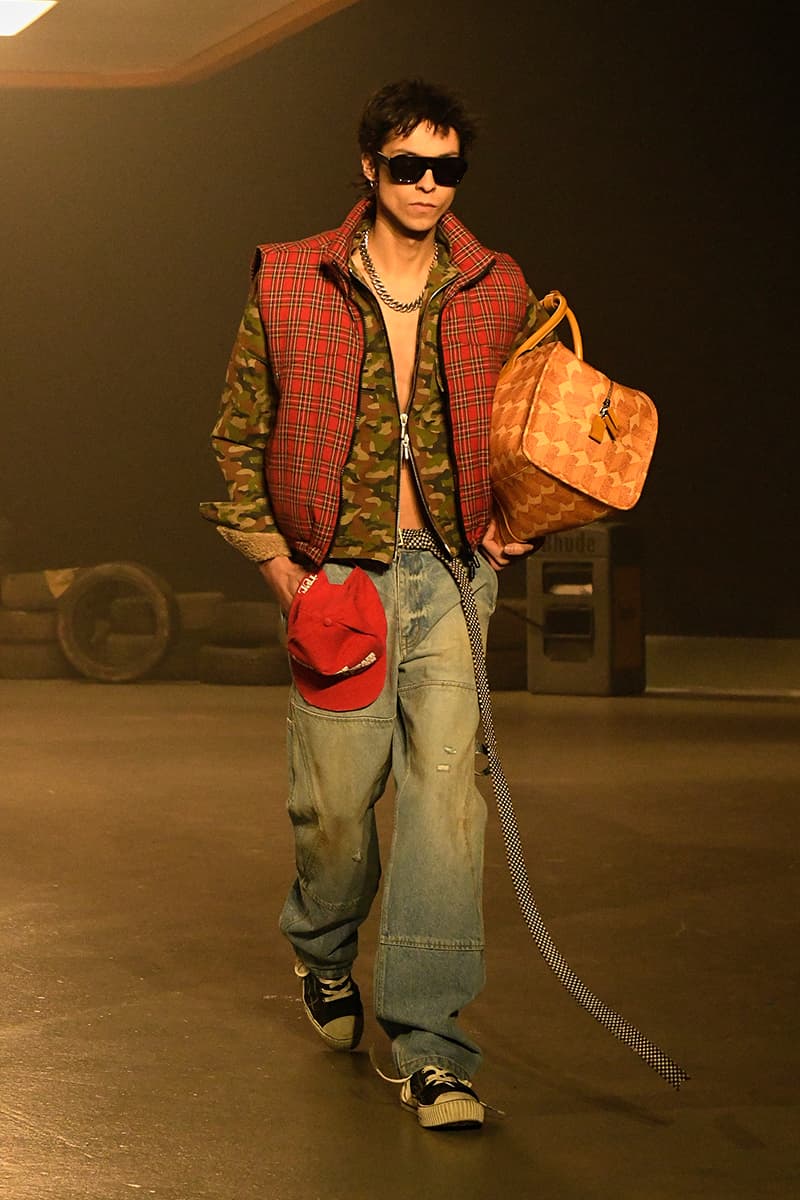 RHUDE FW23 Is a Visual Representation of the Awakening That Fueled Rhuigi Villaseñor's Fire gas station lamborghini los angeles filipino phillippines menswear collection fall winter 2023 milan fashion week bally 