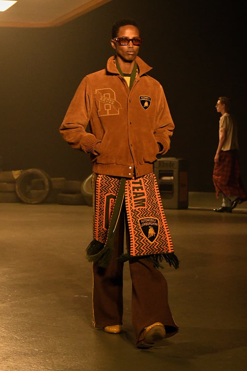 RHUDE FW23 Is a Visual Representation of the Awakening That Fueled Rhuigi Villaseñor's Fire gas station lamborghini los angeles filipino phillippines menswear collection fall winter 2023 milan fashion week bally 