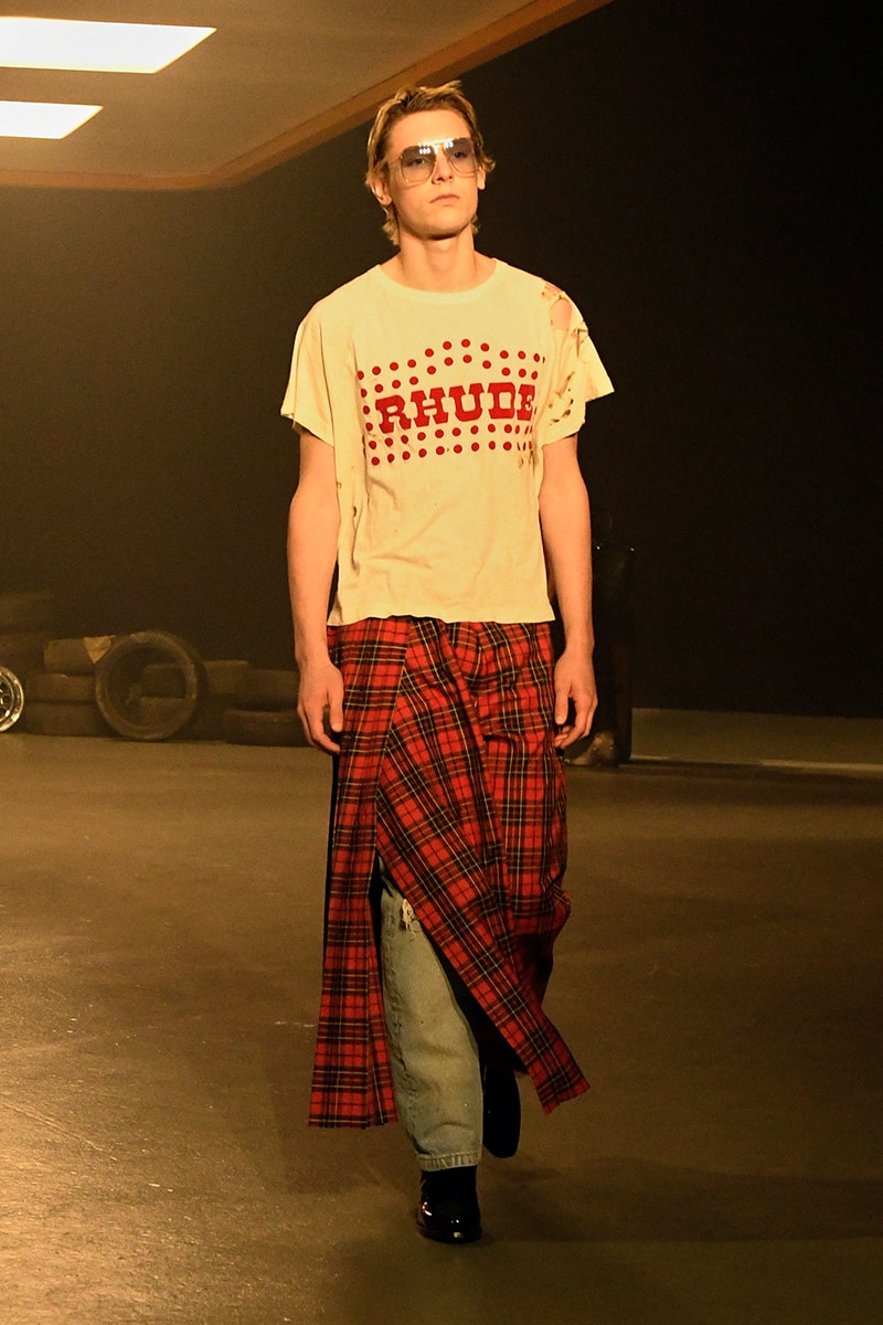 RHUDE FW23 Is a Visual Representation of the Awakening That Fueled Rhuigi Villaseñor's Fire gas station lamborghini los angeles filipino phillippines menswear collection fall winter 2023 milan fashion week bally 