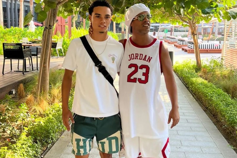 Ronaldinho Son Joao Mendes Barcelona Football Club Soccer Sports La Liga Brazil 