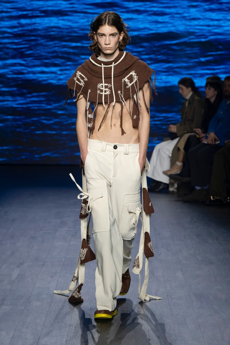 S.S.DALEY Fall/Winter 2023 "The Ninth Wave" FW23 Collection London Fashion Week Runway Show Sir Ian McKellen Kate Bush