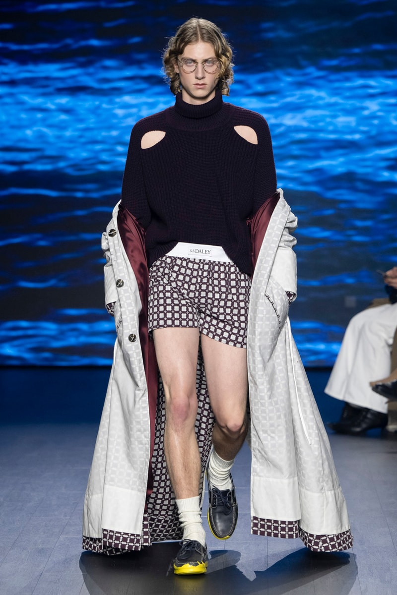 S.S.DALEY Fall/Winter 2023 "The Ninth Wave" FW23 Collection London Fashion Week Runway Show Sir Ian McKellen Kate Bush
