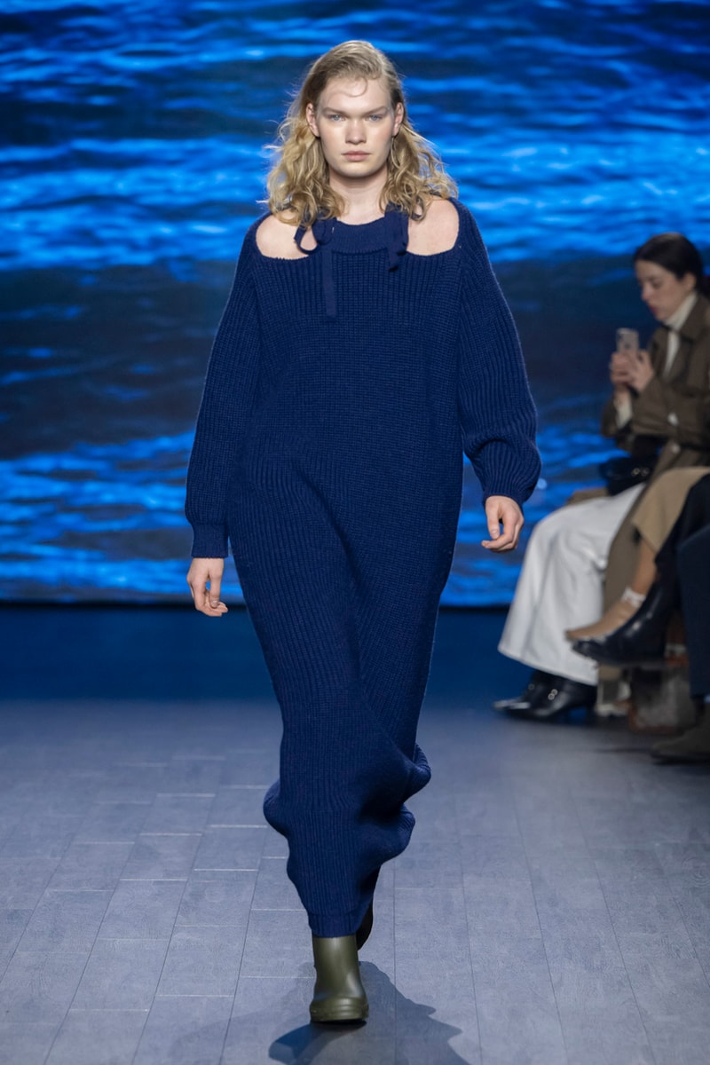 S.S.DALEY Fall/Winter 2023 "The Ninth Wave" FW23 Collection London Fashion Week Runway Show Sir Ian McKellen Kate Bush