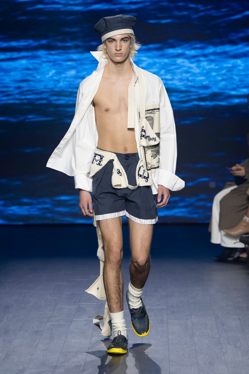 S.S.DALEY Fall/Winter 2023 "The Ninth Wave" FW23 Collection London Fashion Week Runway Show Sir Ian McKellen Kate Bush