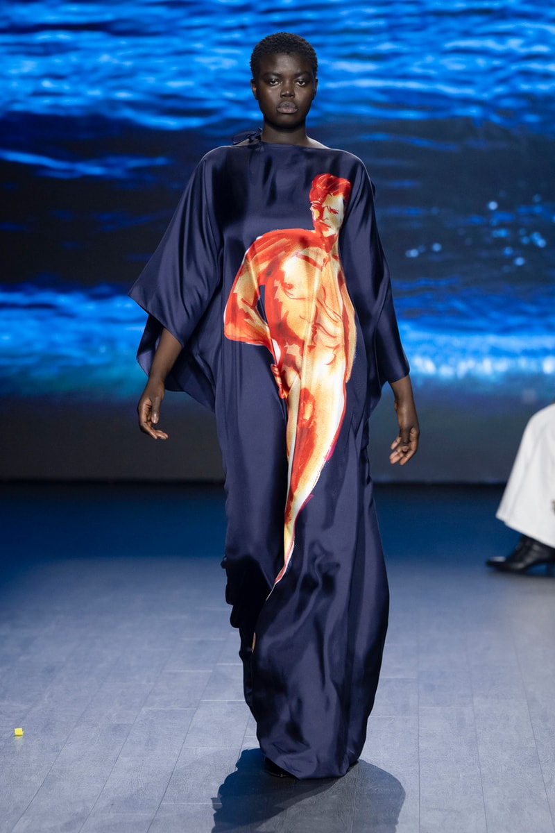S.S.DALEY Fall/Winter 2023 "The Ninth Wave" FW23 Collection London Fashion Week Runway Show Sir Ian McKellen Kate Bush