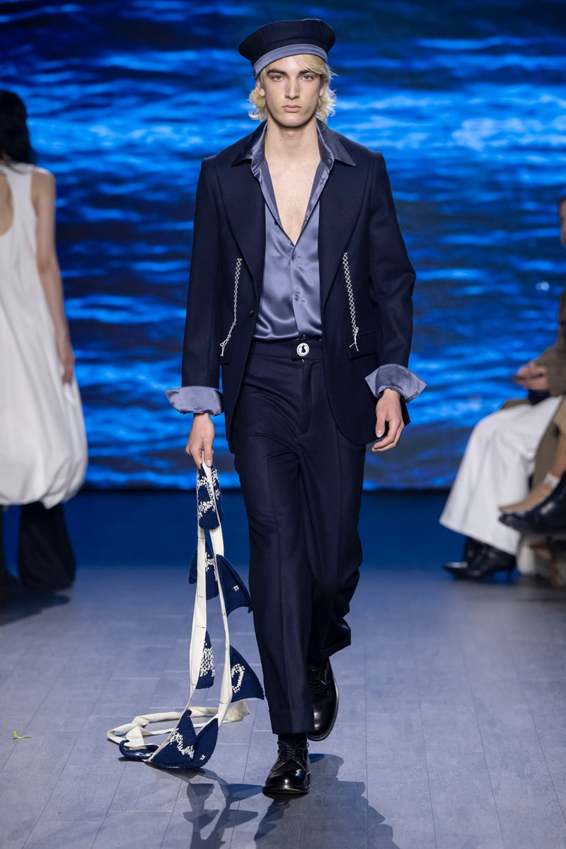 S.S.DALEY Fall/Winter 2023 "The Ninth Wave" FW23 Collection London Fashion Week Runway Show Sir Ian McKellen Kate Bush