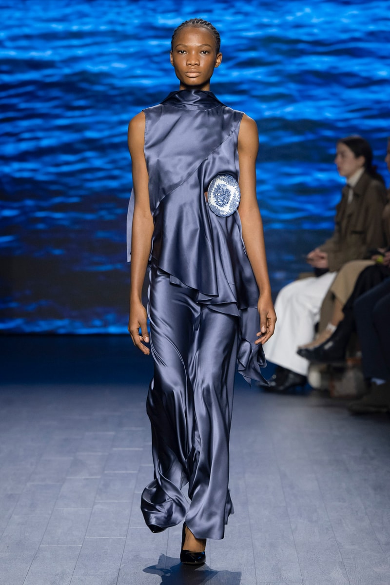 S.S.DALEY Fall/Winter 2023 "The Ninth Wave" FW23 Collection London Fashion Week Runway Show Sir Ian McKellen Kate Bush