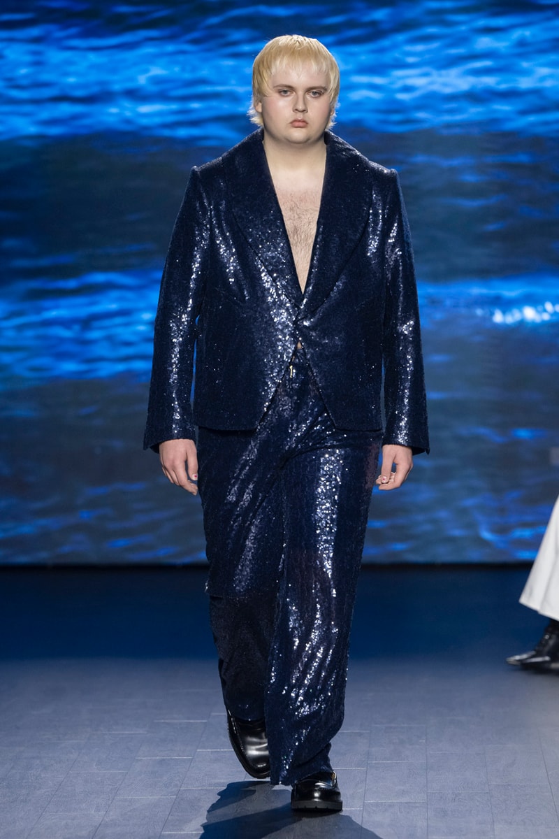 S.S.DALEY Fall/Winter 2023 "The Ninth Wave" FW23 Collection London Fashion Week Runway Show Sir Ian McKellen Kate Bush