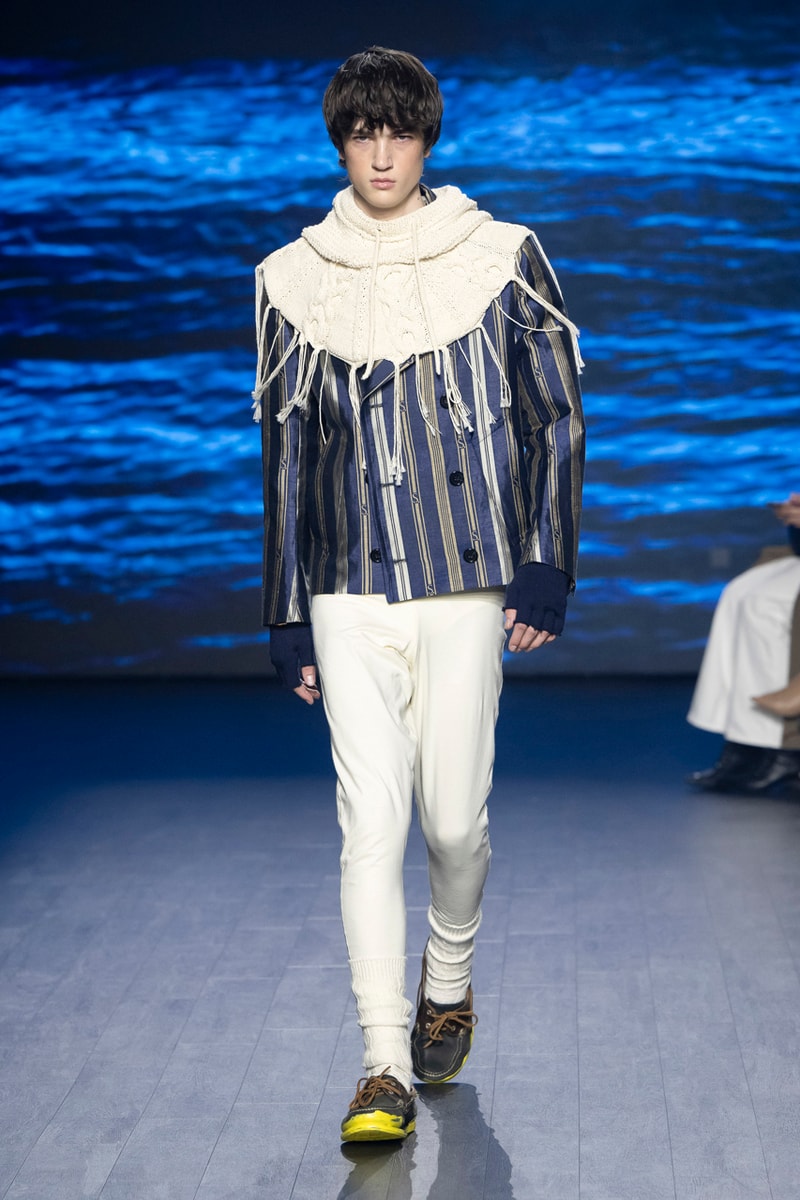 S.S.DALEY Fall/Winter 2023 "The Ninth Wave" FW23 Collection London Fashion Week Runway Show Sir Ian McKellen Kate Bush