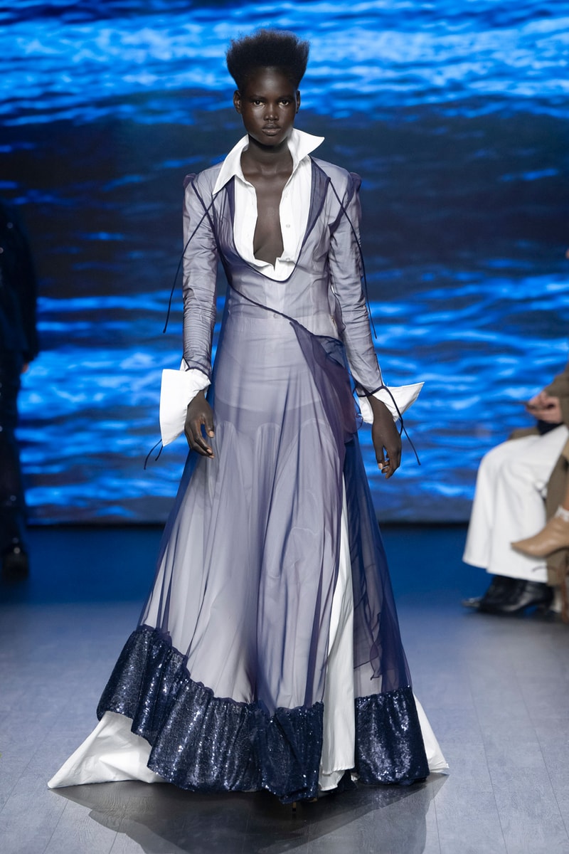 S.S.DALEY Fall/Winter 2023 "The Ninth Wave" FW23 Collection London Fashion Week Runway Show Sir Ian McKellen Kate Bush