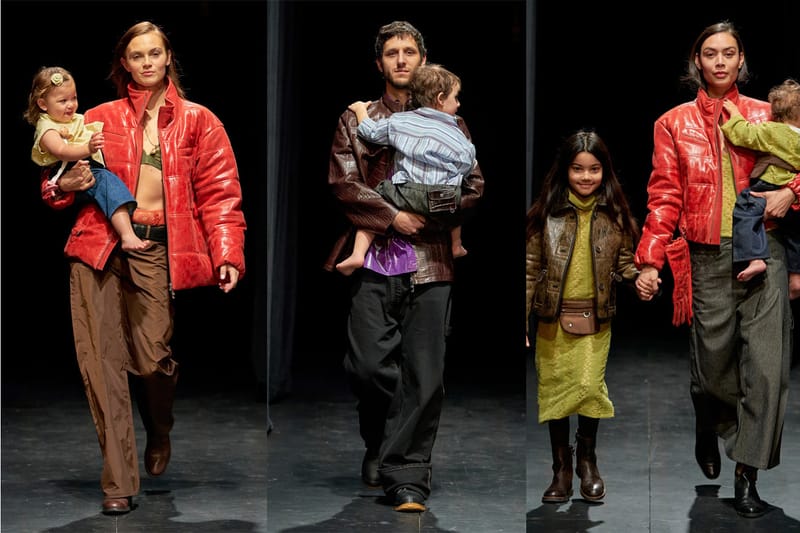 Saks Potts FW23 Was a Family Affair