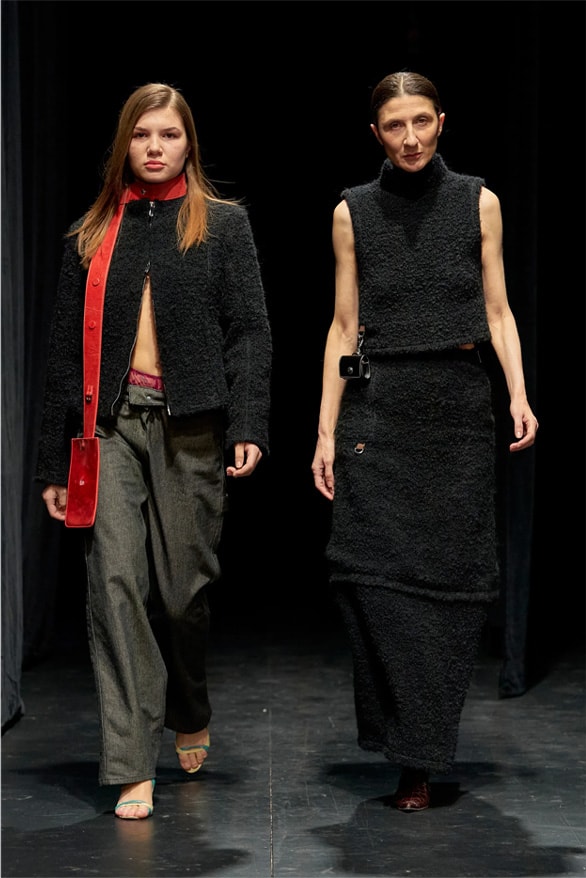 Saks Potts Fall Winter 2023 Copenhagen Fashion Week fw23 collection Barbara Potts Cathrine Saks womenswear menswear family
