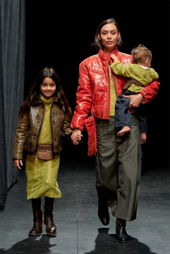 Saks Potts Fall Winter 2023 Copenhagen Fashion Week fw23 collection Barbara Potts Cathrine Saks womenswear menswear family