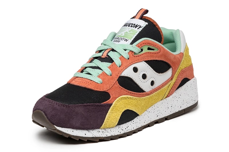 Saucony Shadow 6000 Trailian "Coral" "Mustard" and "Dark Violet" "Mint" Sneakers Shoes Trainers Footwear Running