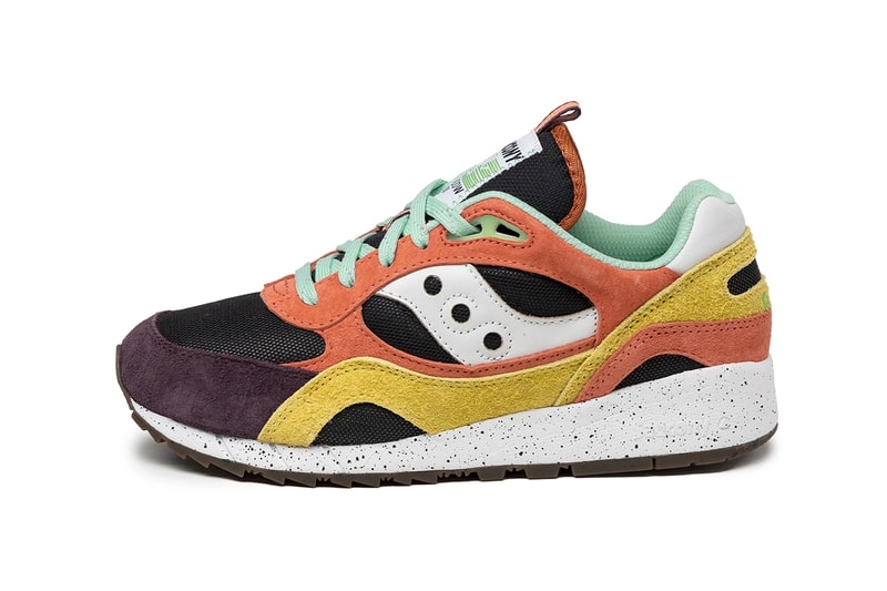 Saucony Shadow 6000 Trailian "Coral" "Mustard" and "Dark Violet" "Mint" Sneakers Shoes Trainers Footwear Running