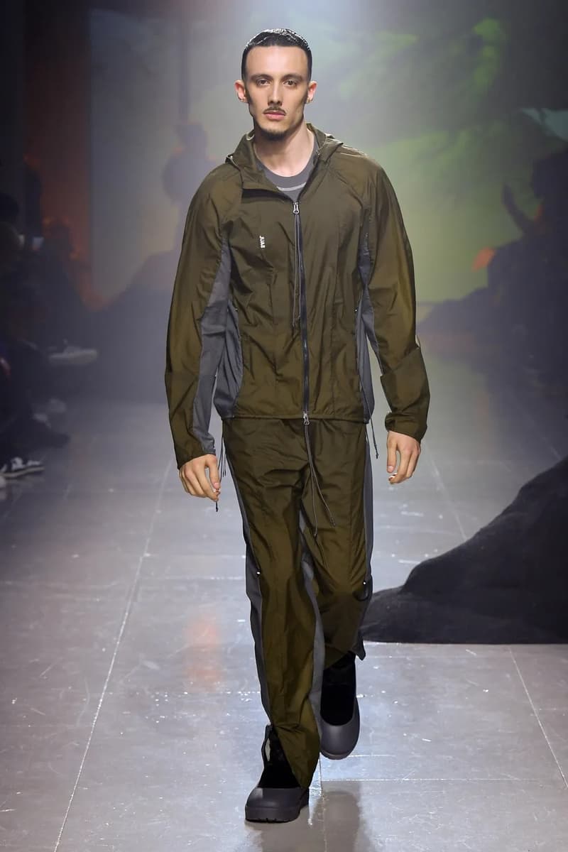 Saul Nash Fall Winter 2023 "Juxtaposition" Runway Show Collection Mens Sportswear Streetwear London Fashion Week FW23 