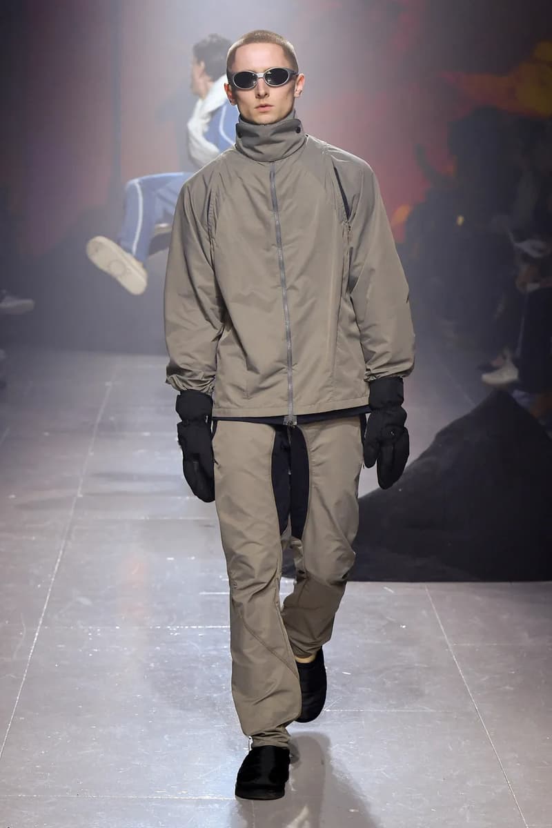 Saul Nash Fall Winter 2023 "Juxtaposition" Runway Show Collection Mens Sportswear Streetwear London Fashion Week FW23 