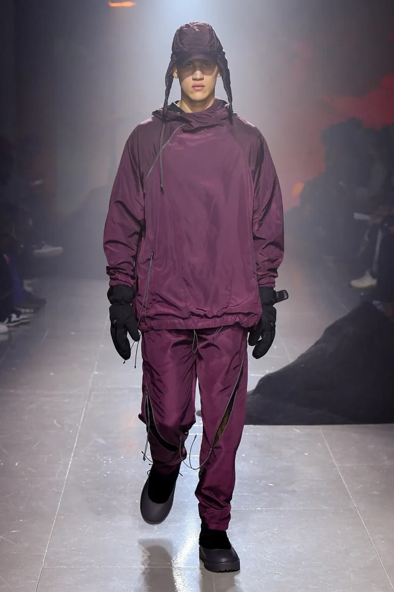 Saul Nash Fall Winter 2023 "Juxtaposition" Runway Show Collection Mens Sportswear Streetwear London Fashion Week FW23 