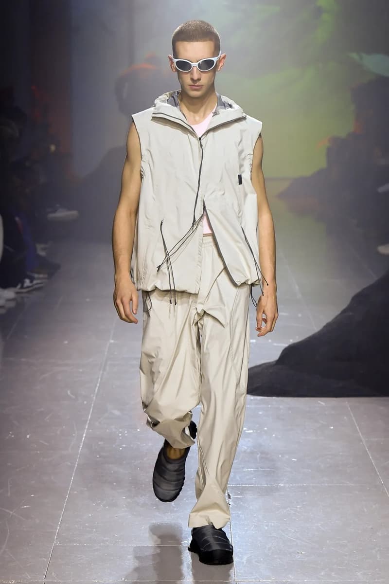 Saul Nash Fall Winter 2023 "Juxtaposition" Runway Show Collection Mens Sportswear Streetwear London Fashion Week FW23 