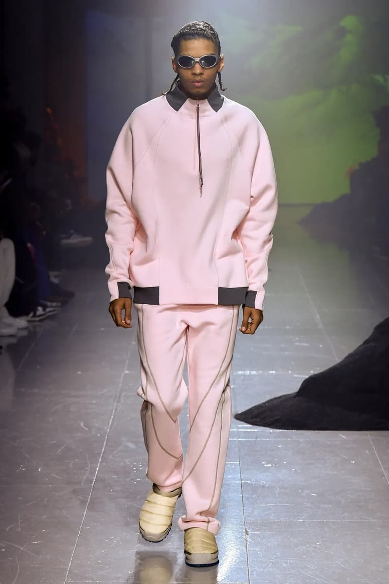 Saul Nash Fall Winter 2023 "Juxtaposition" Runway Show Collection Mens Sportswear Streetwear London Fashion Week FW23 