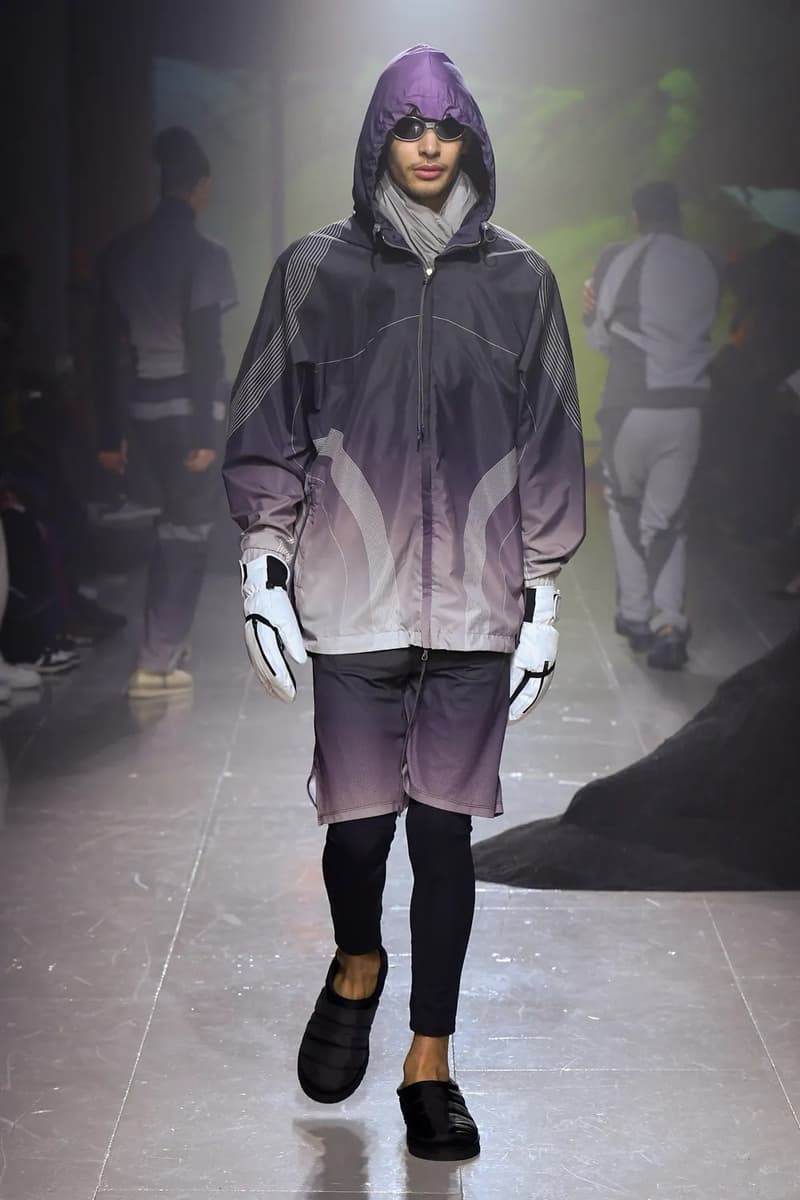 Saul Nash Fall Winter 2023 "Juxtaposition" Runway Show Collection Mens Sportswear Streetwear London Fashion Week FW23 