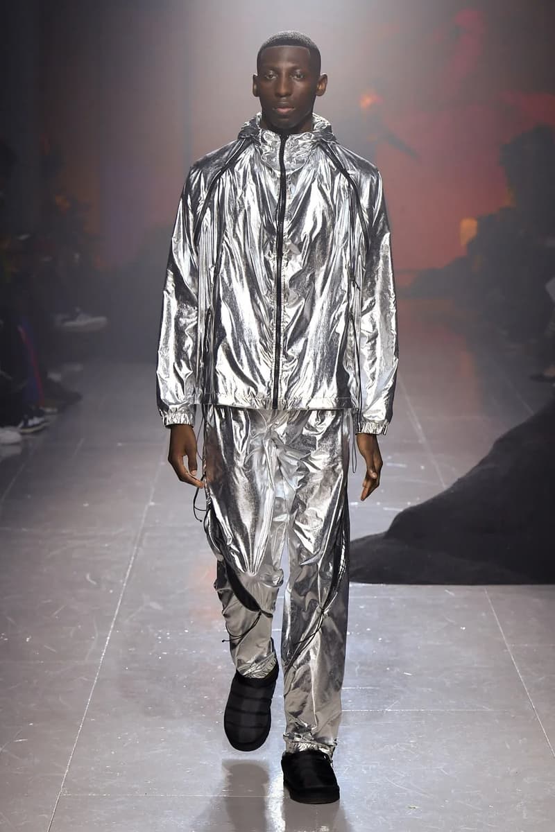 Saul Nash Fall Winter 2023 "Juxtaposition" Runway Show Collection Mens Sportswear Streetwear London Fashion Week FW23 