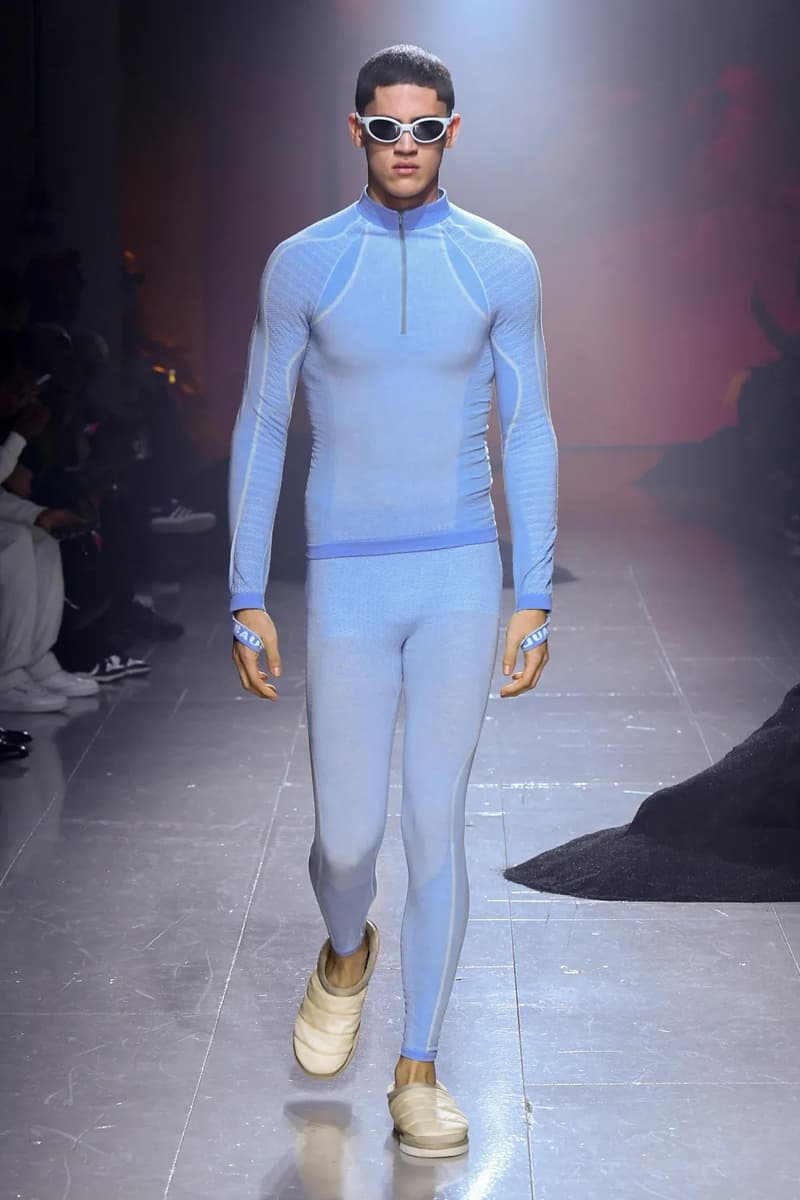 Saul Nash Fall Winter 2023 "Juxtaposition" Runway Show Collection Mens Sportswear Streetwear London Fashion Week FW23 