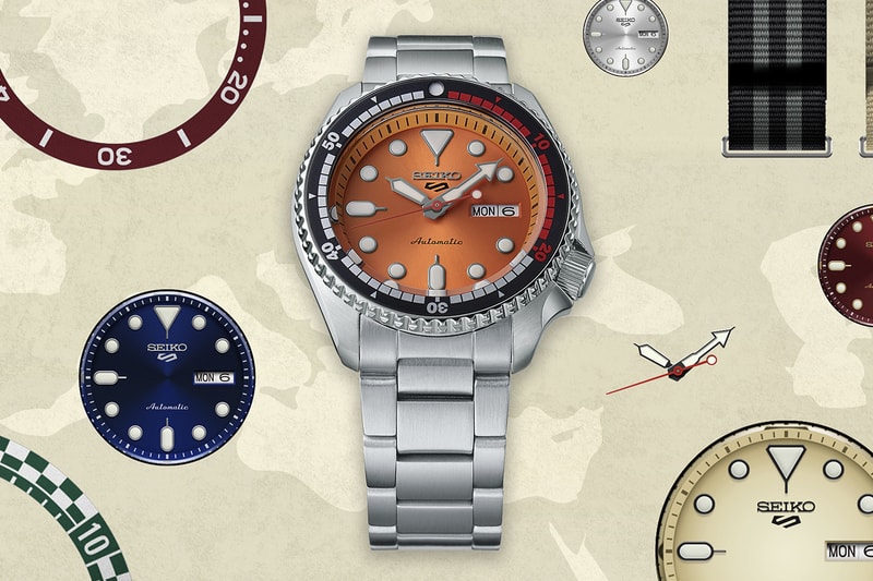 Seiko 5 Sports 'Customise' Limited Edition Info