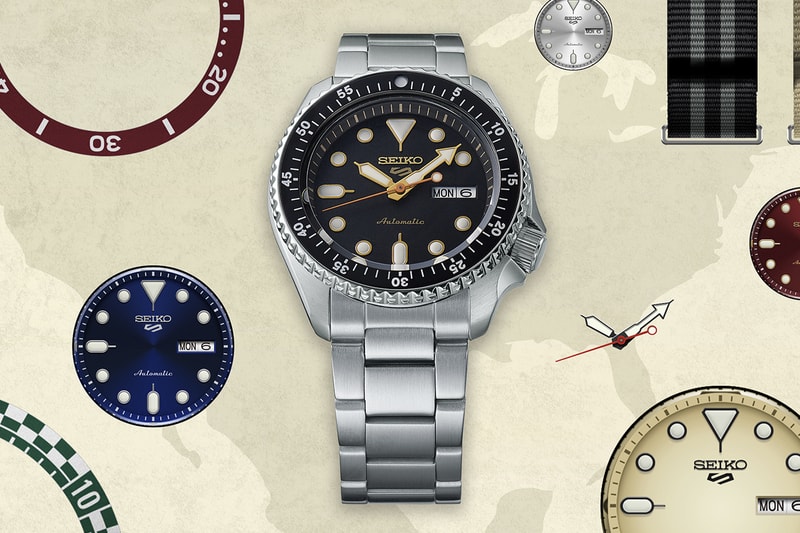 Seiko 5 Sports 'Customise' Limited Edition Info