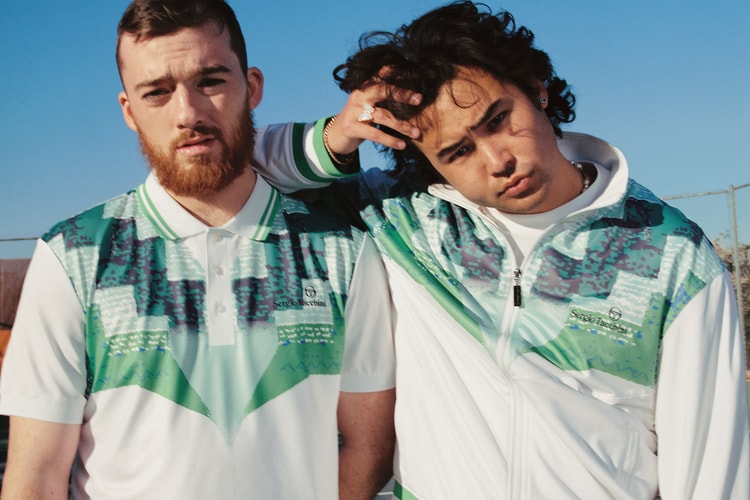 Sergio Tacchini SS23 Takes Angus Cloud and Nico Hiraga to the Tennis Court