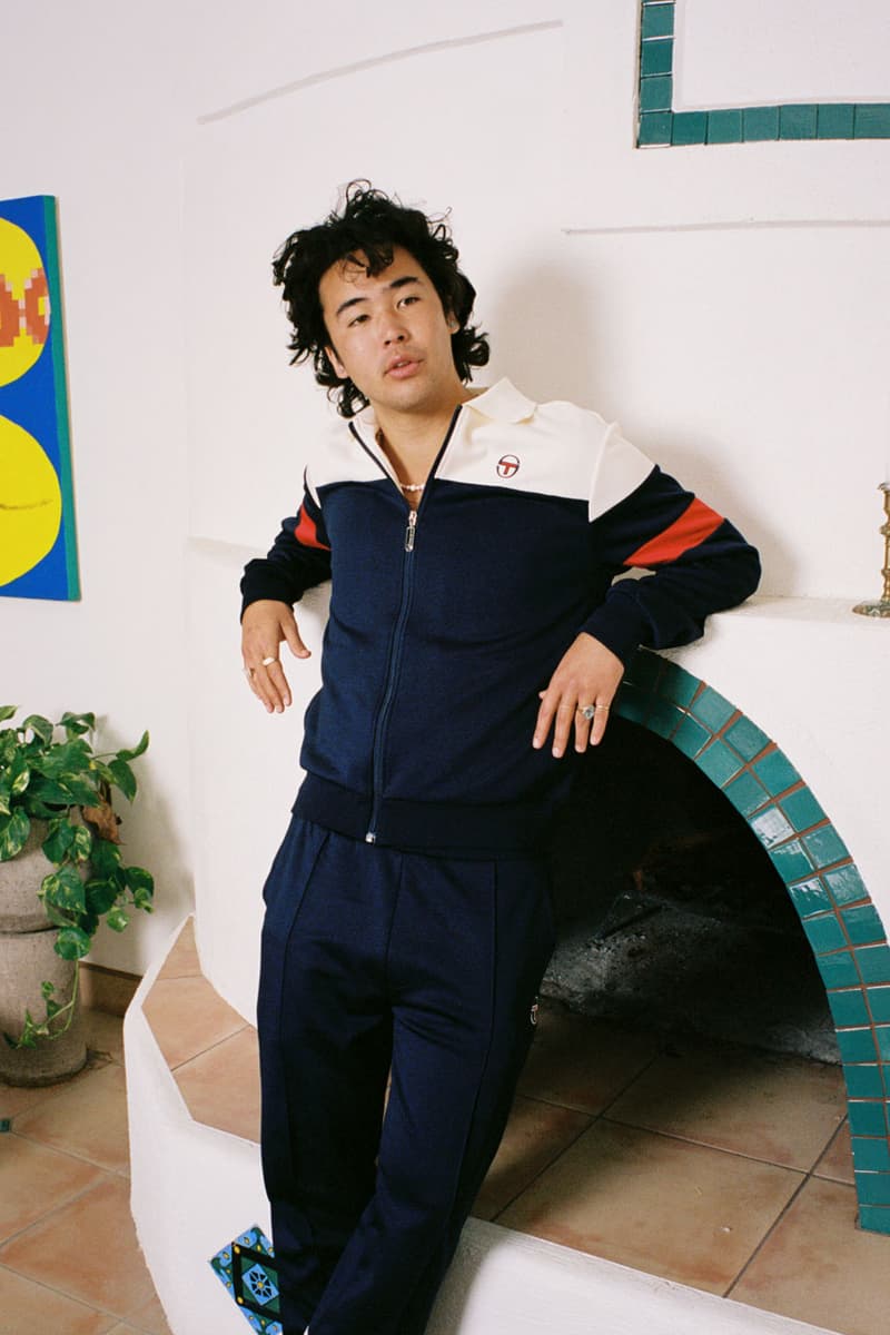 Sergio Tacchini SS23 Takes Angus Cloud and Nico Hiraga to the Tennis Court