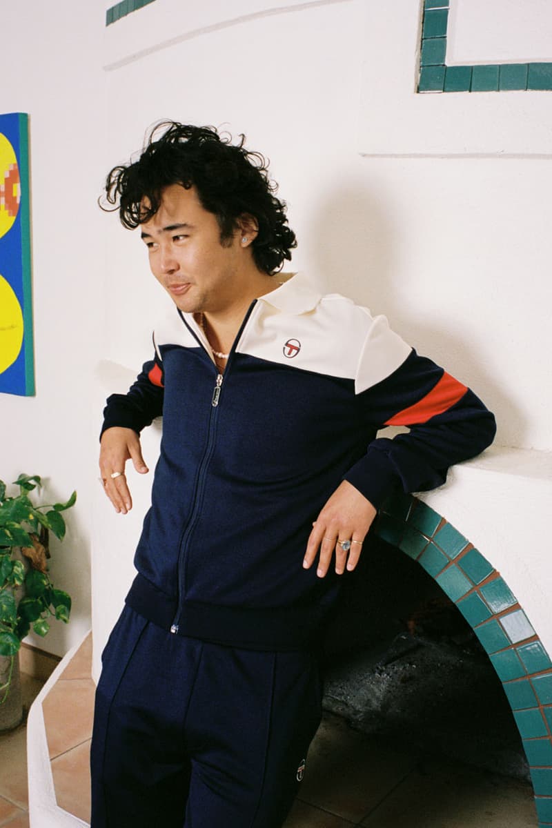 Sergio Tacchini SS23 Takes Angus Cloud and Nico Hiraga to the Tennis Court