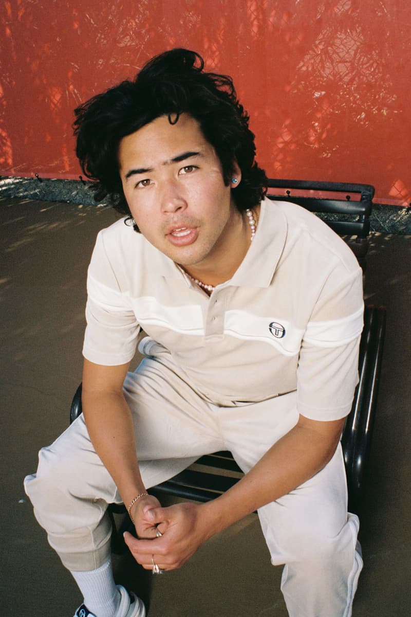 Sergio Tacchini SS23 Takes Angus Cloud and Nico Hiraga to the Tennis Court