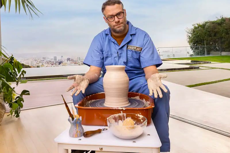 You Can Now Spend a Night Making Pottery With Seth Rogen on Airbnb