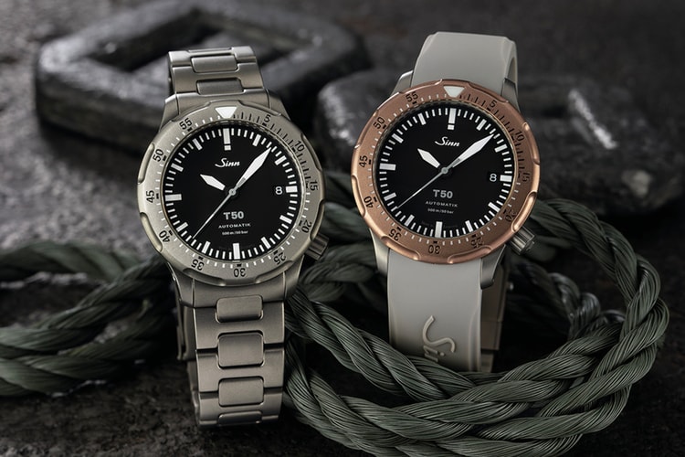Sinn Unveils Its T50 Flagship Novelty Titanium Diver Watch