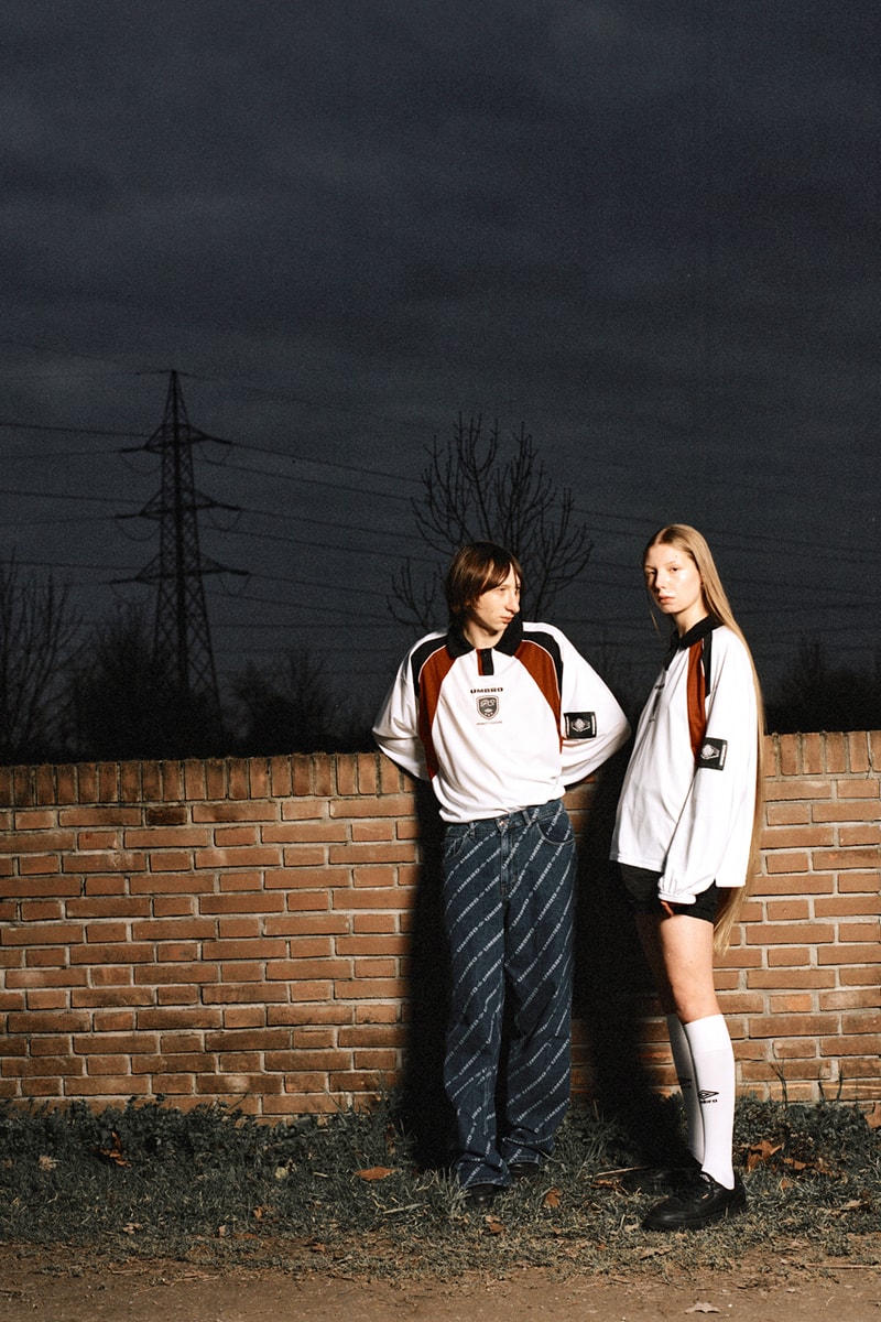 Slam Jam x Umbro Collaboration British Sportswear Brand Italian Terrace Culture Sports Collection Release Information Lookbook