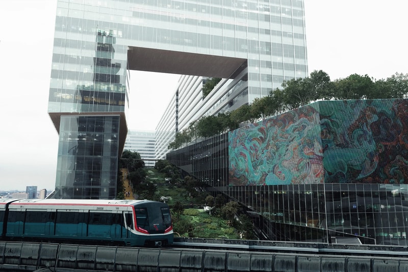 Snohetta Innovation hub urban garden reimagining bangkok Cloud 11 south sukhumvit Bangkok cybertech district greenery 