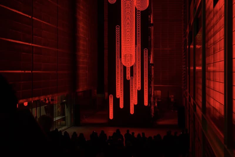 SpY MONOLITH Installation Explores Our Relationship With Screens mobile red barcelona llum bcn festival stanley kubrick 2001 a space odyssey