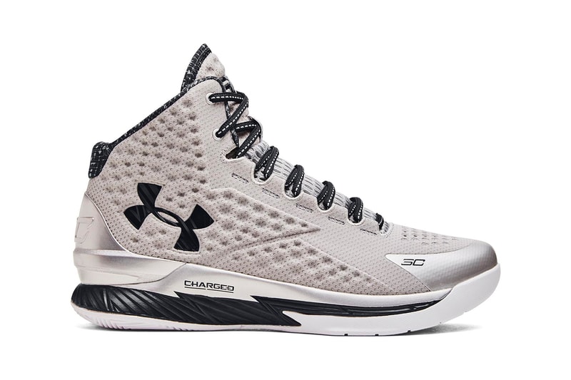 Steph Curry Honors Black History Month With a Special Edition Curry 1 Retro release info golden state warriors basketball high top shoes lewis latimer